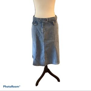 Denim skit by Louie Size 6